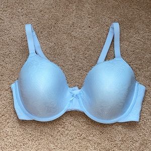 Light Blue Wired Bra